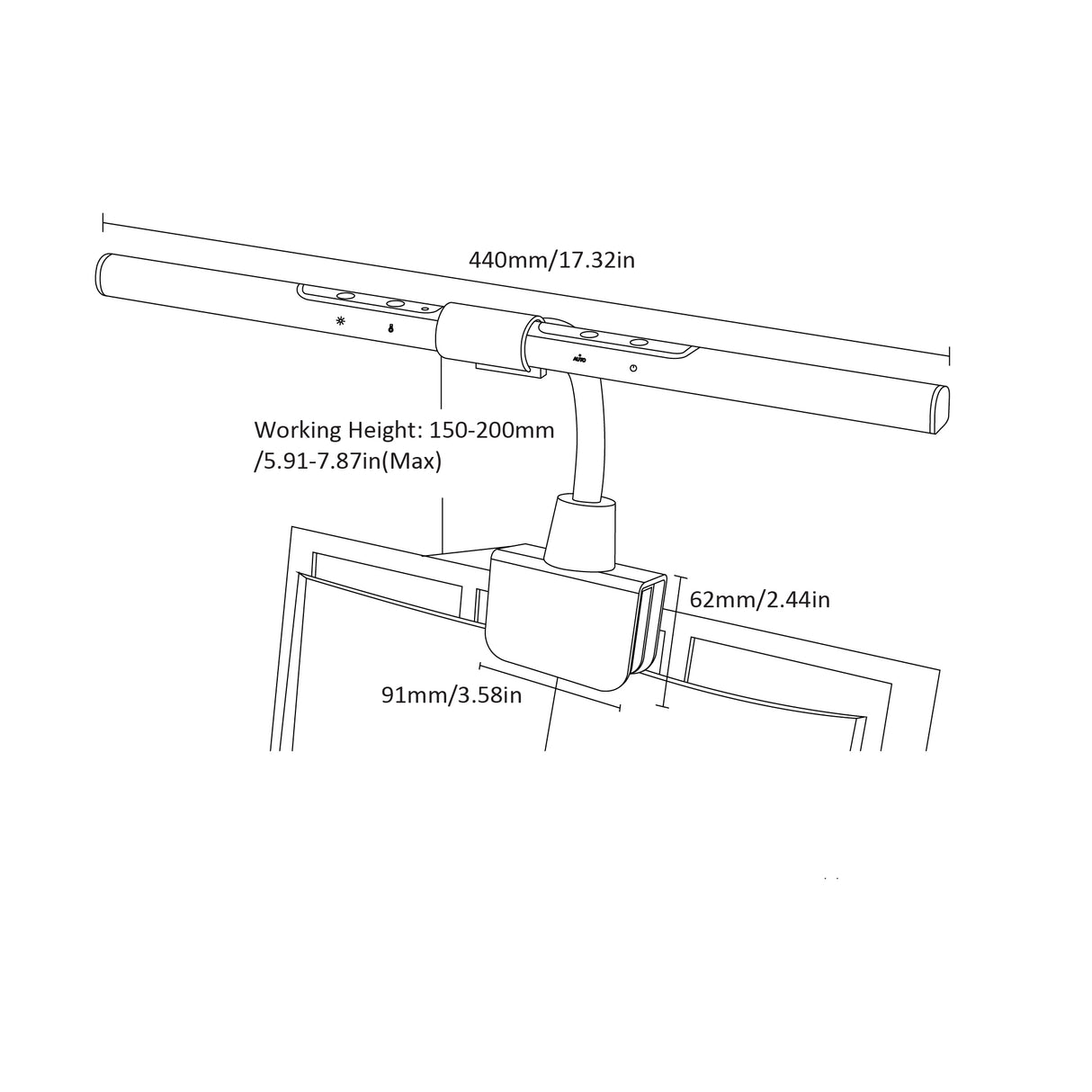 Archilight Melodia Mobile Music Stand Lamp - PHOTO 3