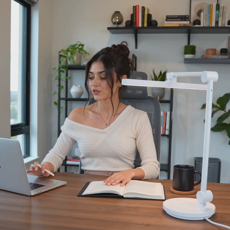 ArchDesk 48cm White product video